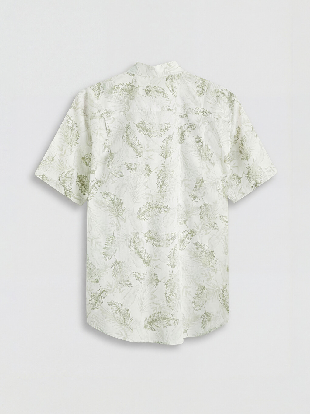 Regular Fit Patterned Men's Shirt-5
