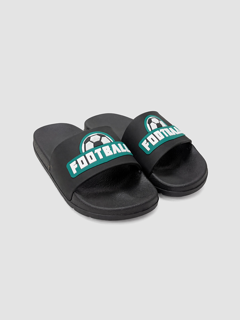 Football Printed Boys' Slippers