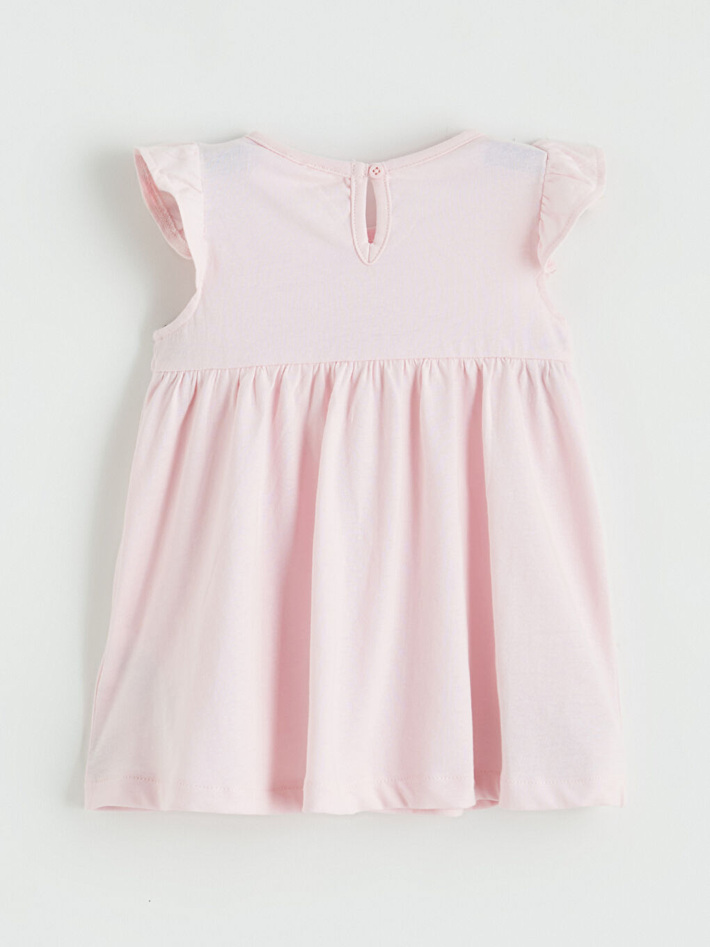 Μωρό Κορίτσι ΡΟΖ Φόρεμα-3