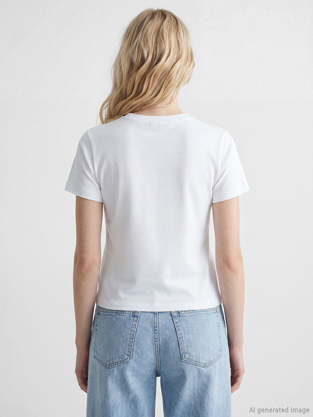 Woman WHITE T-Shirt-2
