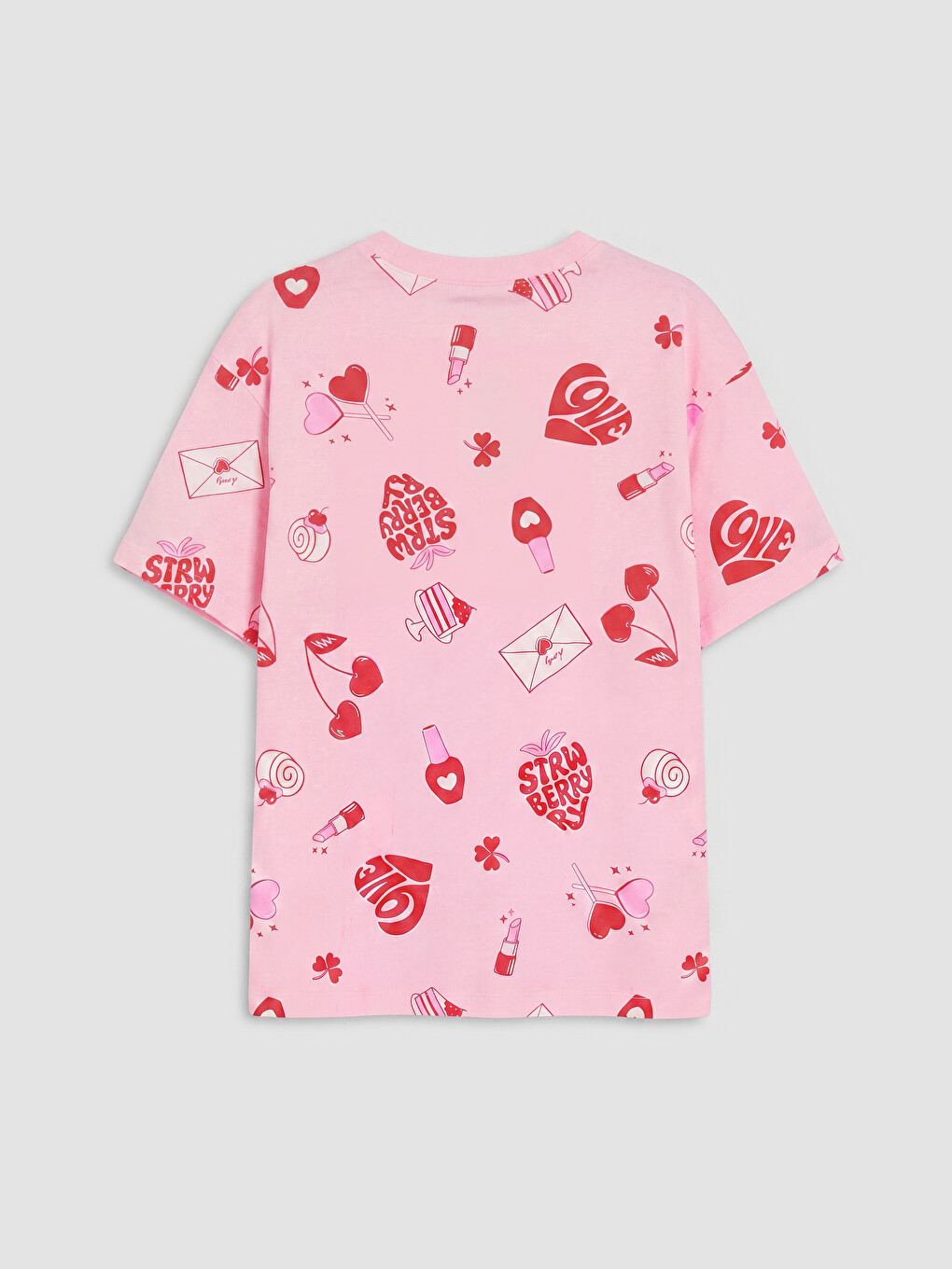 Printed Girls' Shortie Pyjamas Set-3