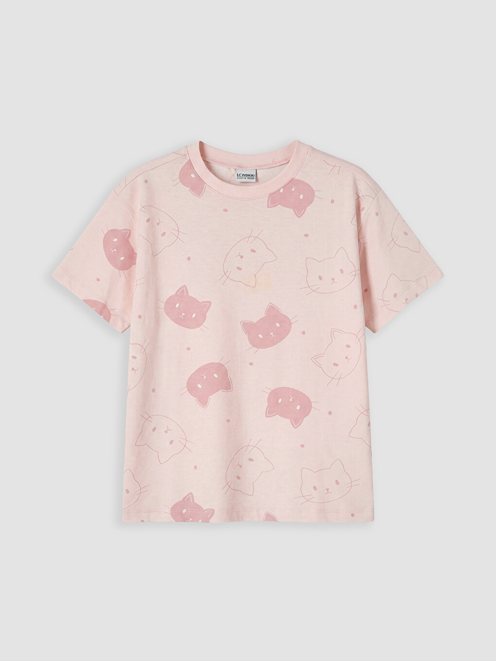 Girl Pink Pyjama Set-1