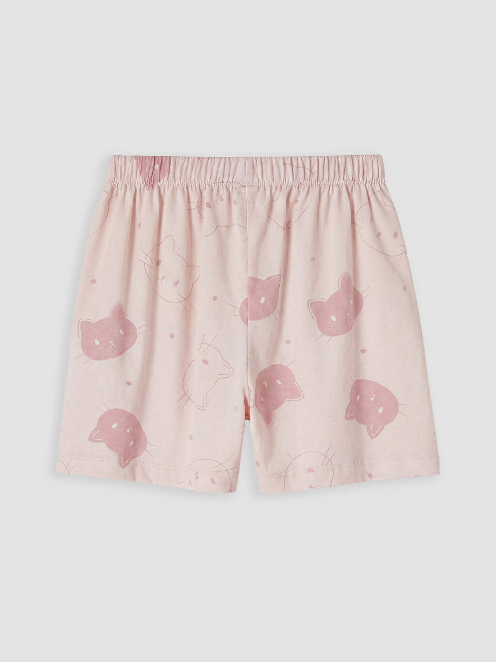 Girl Pink Pyjama Set-4