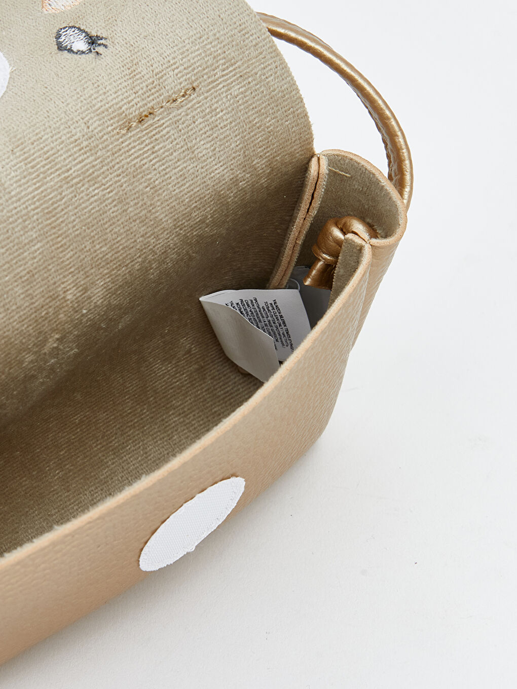 Sarı Hayvan Figürlü Kız Çocuk Omuz Çantası-2