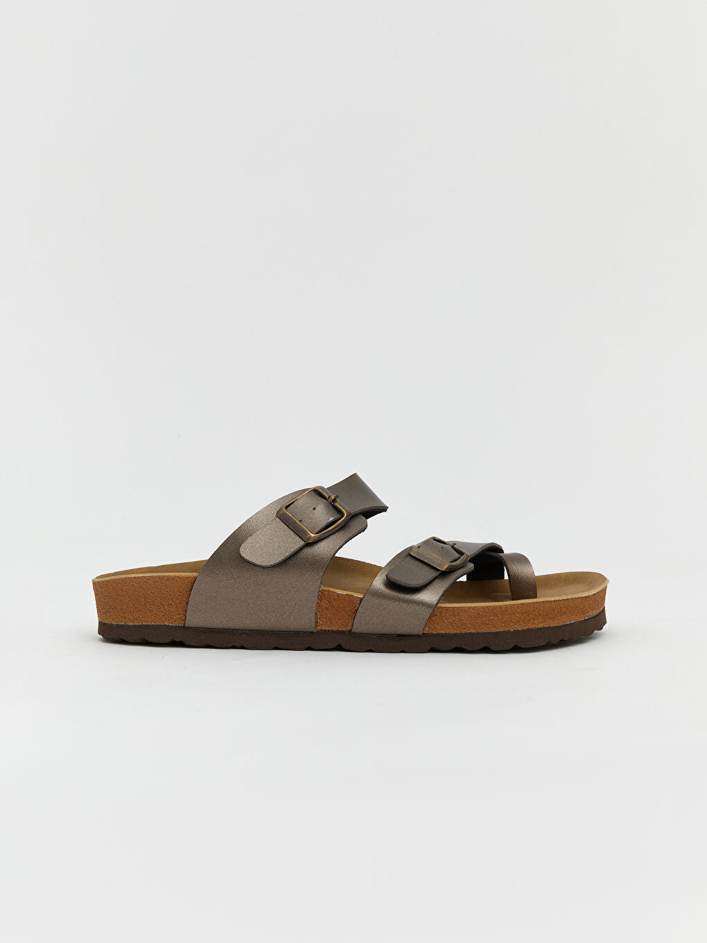 Bej Parmak Arası Kadın Terlik-2