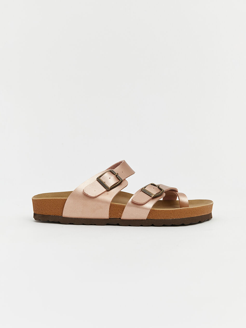 Pembe Parmak Arası Kadın Terlik-2