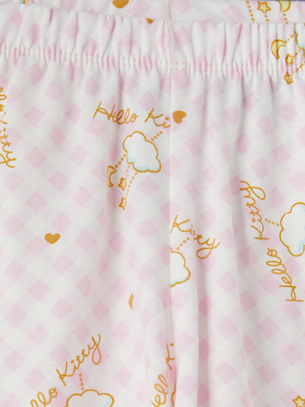 Hello Kitty Printed Girls' Shortie Pyjamas Set-5