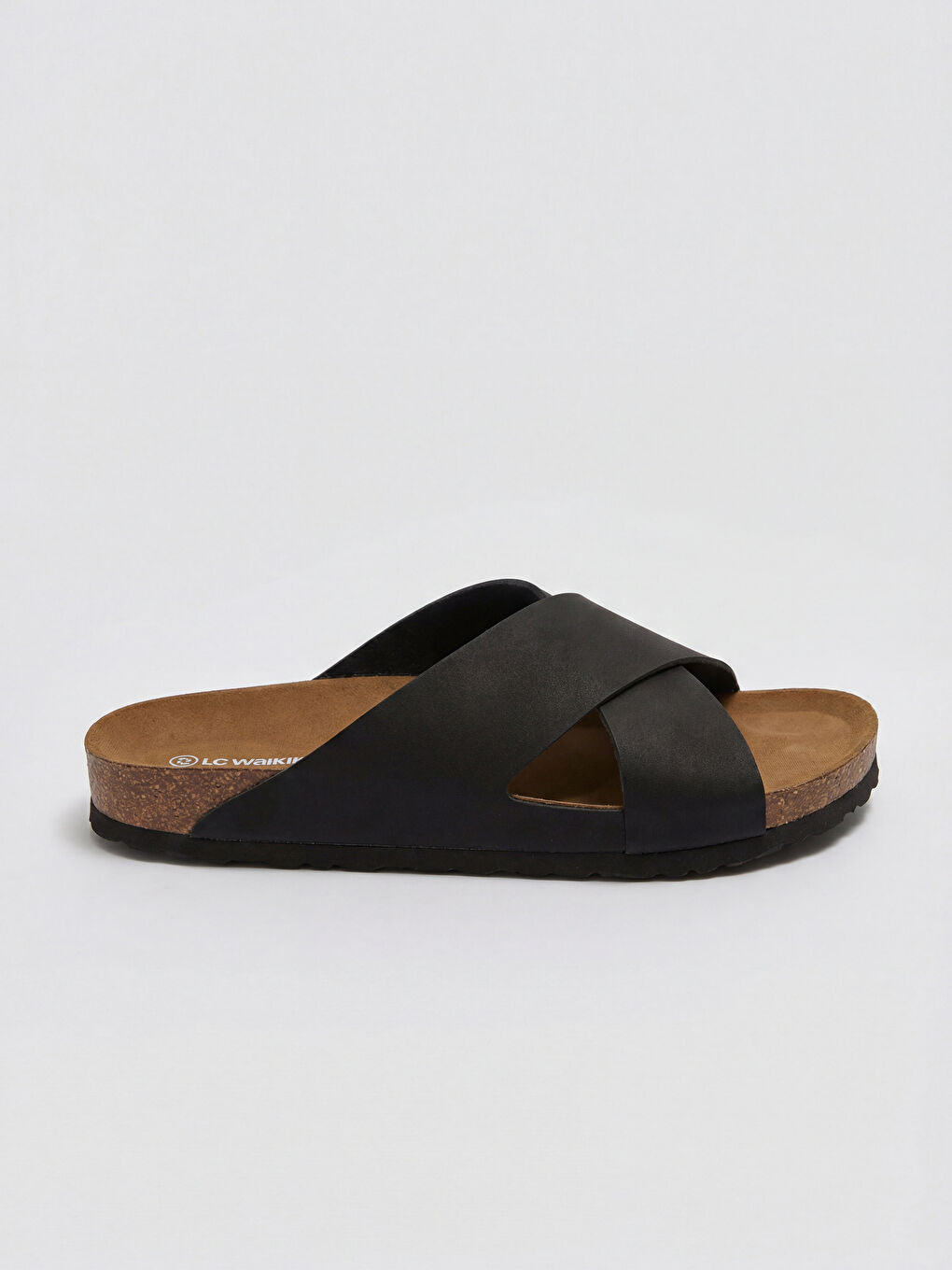 Men's Sliders with Criss-Cross Straps-1