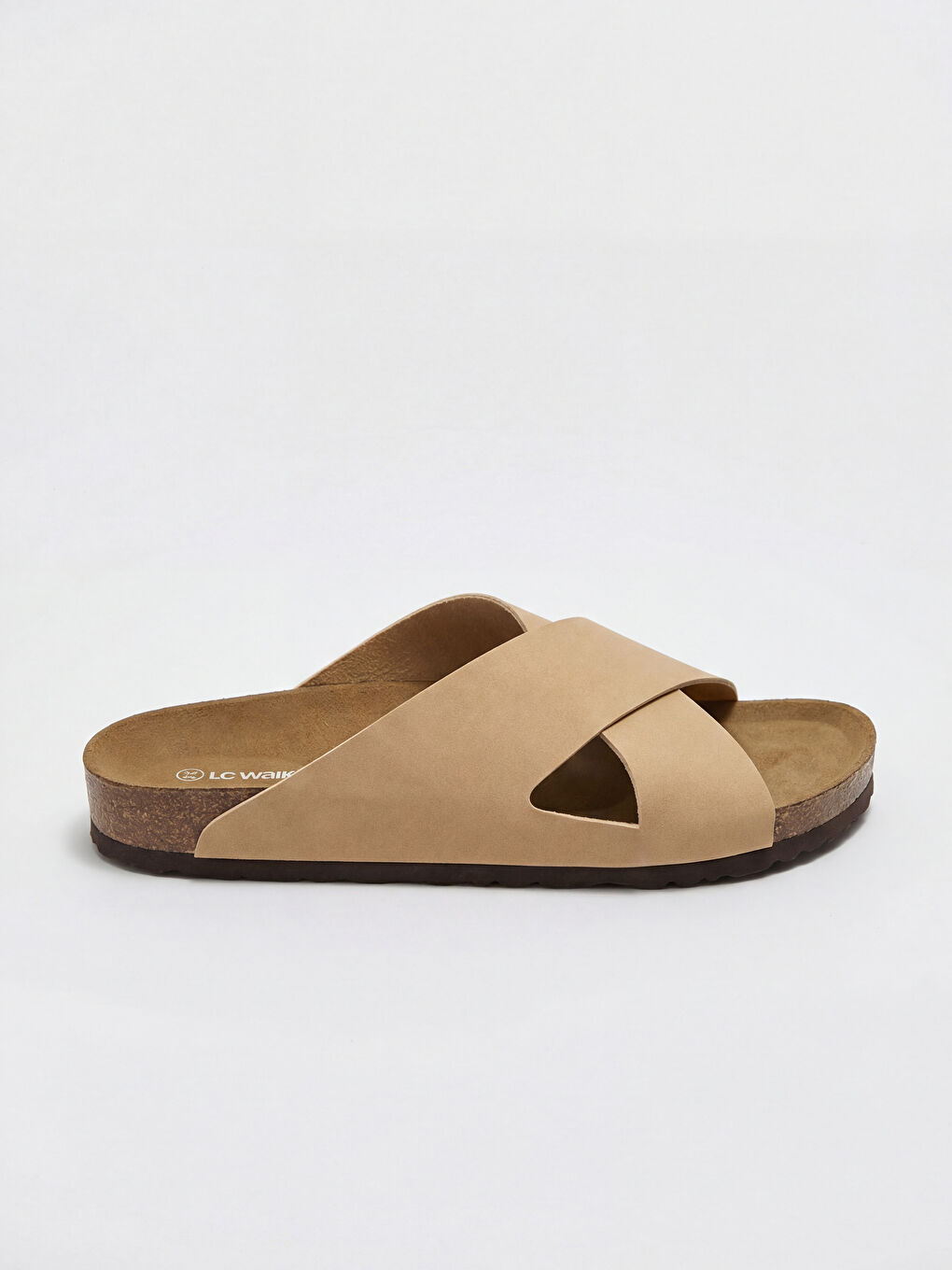 Men's Sliders with Criss-Cross Straps-1