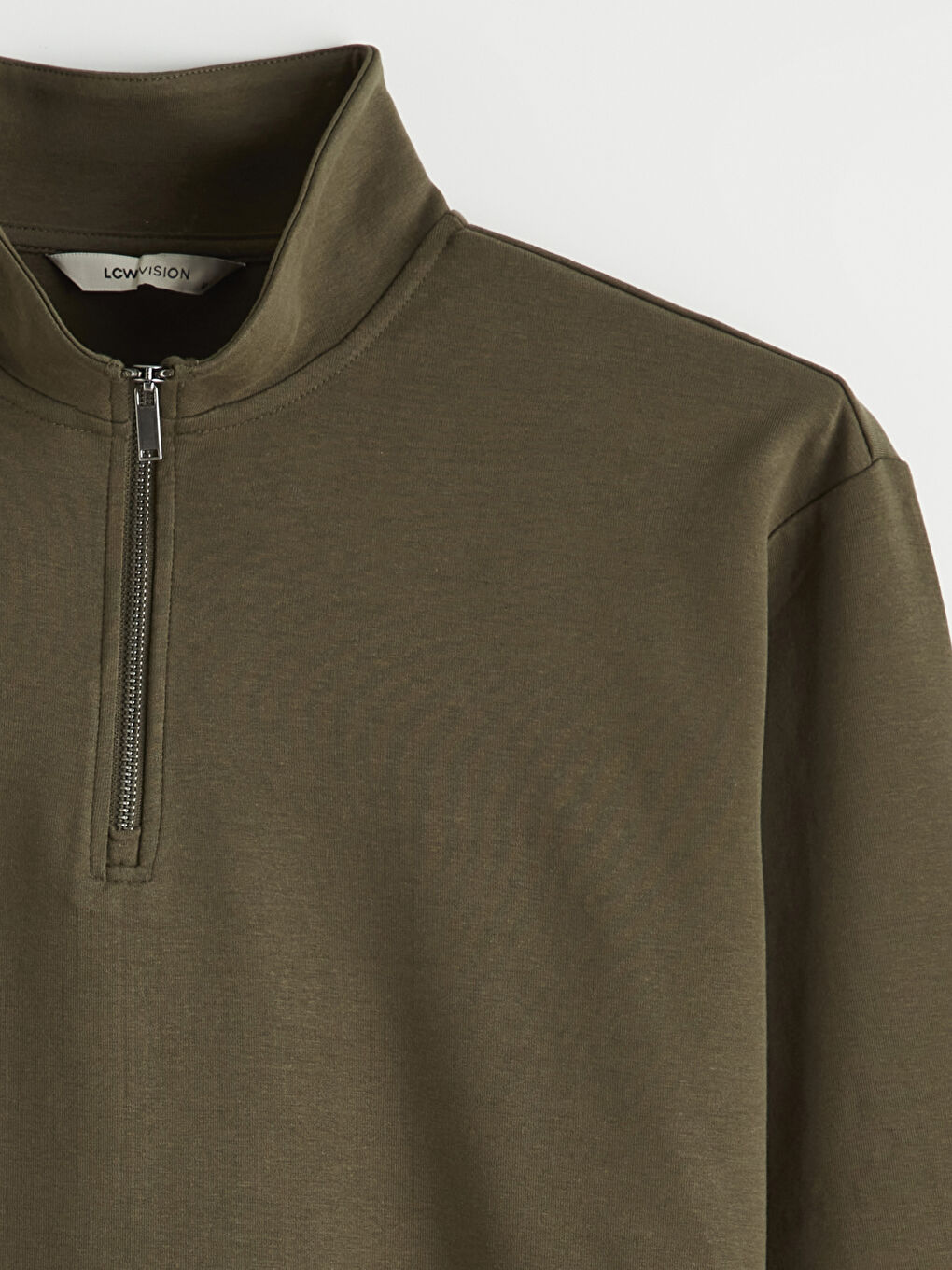 Men's Stand Collar Sweatshirt-1