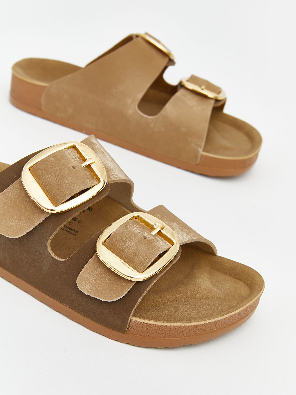 Διπλό Λουράκι Πλατφόρμα για γυναίκες Διαφάνειες-2