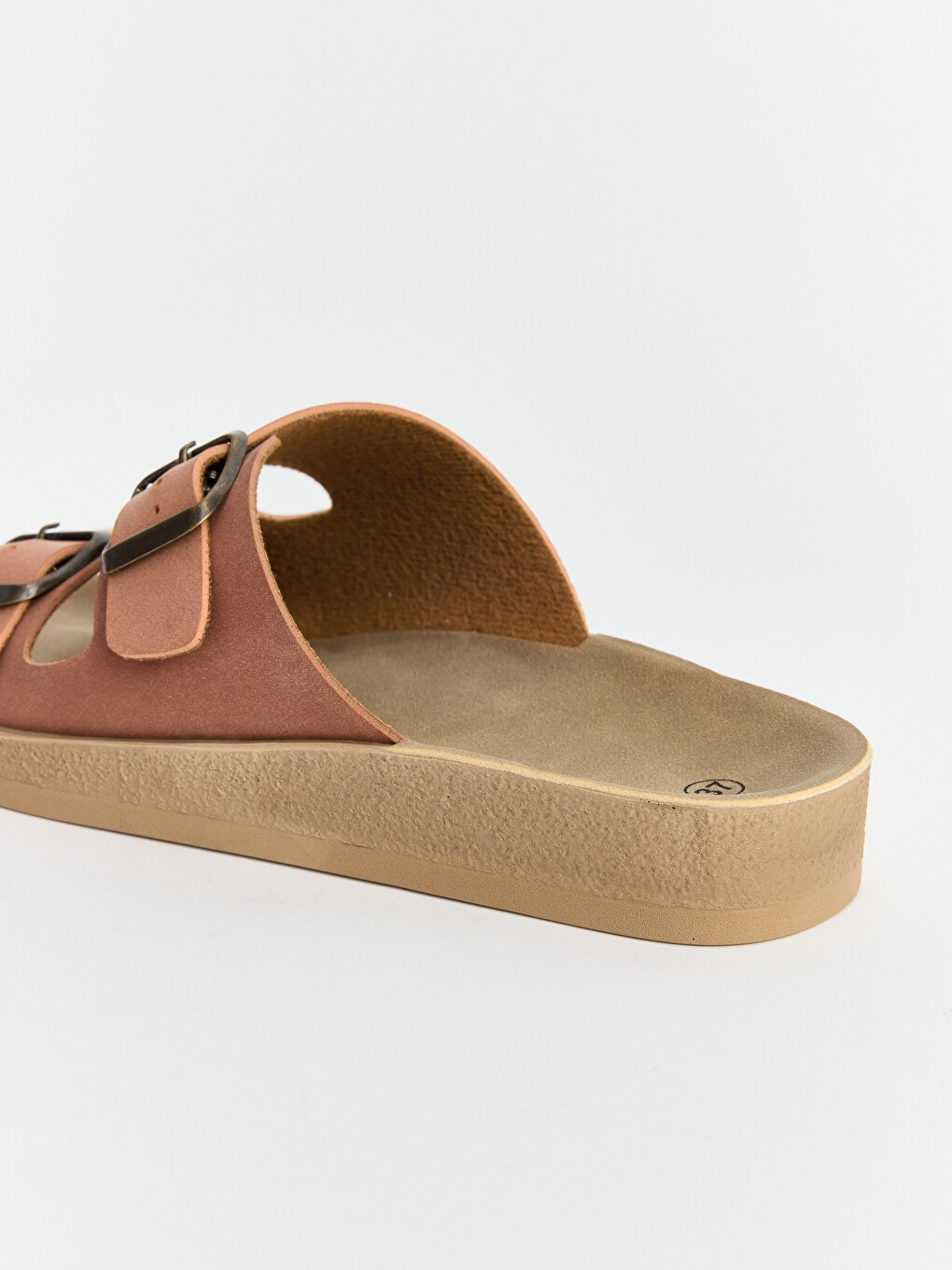 Double Strap Thick Sole Women's Sliders-6