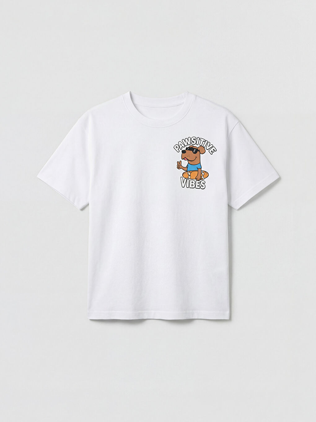 Boy WHITE T-Shirt-1