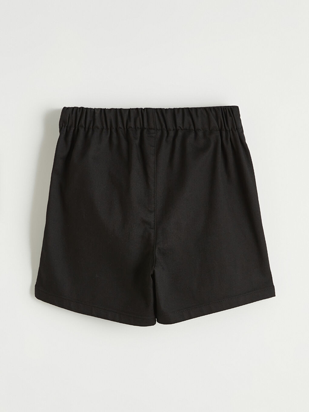 Siyah Fırfır Detaylı Kız Çocuk Şort Etek-2