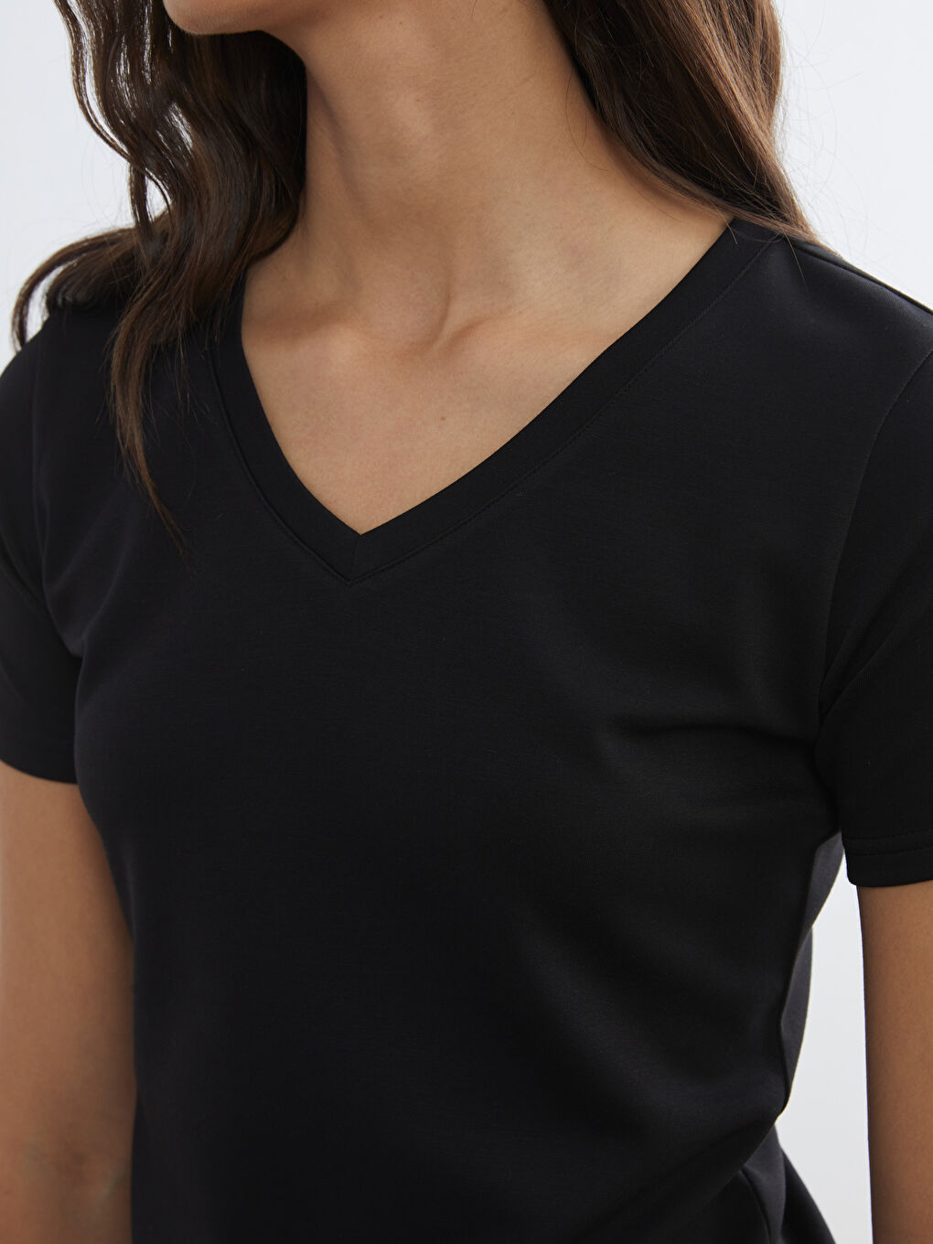 Woman BLACK T-Shirt-2