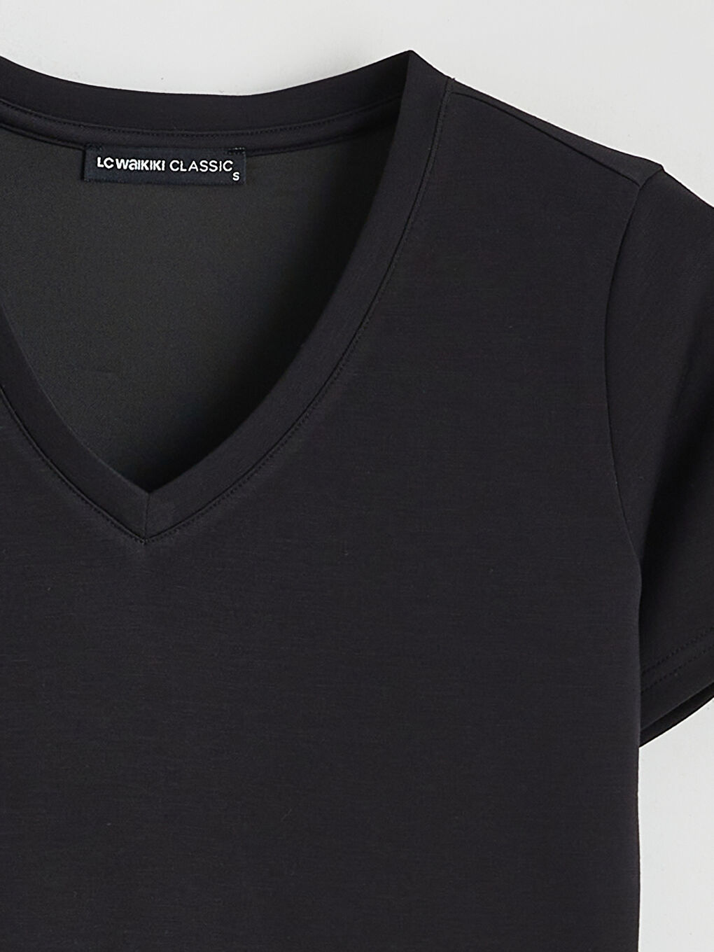 Woman BLACK T-Shirt-5