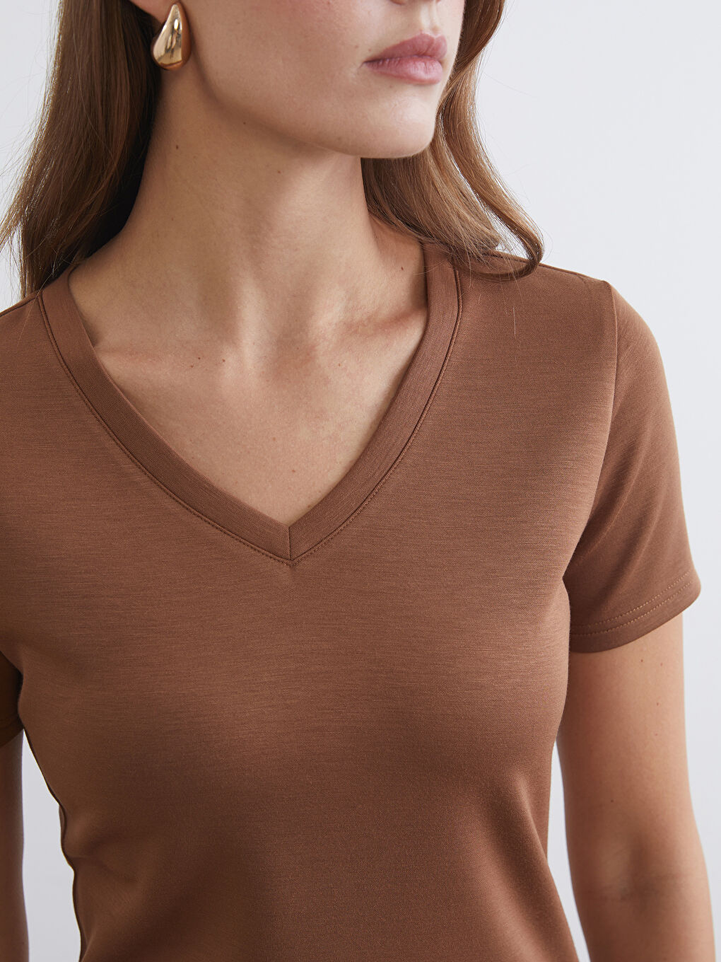 Žena SMEĐA Majica kratkih rukava-2