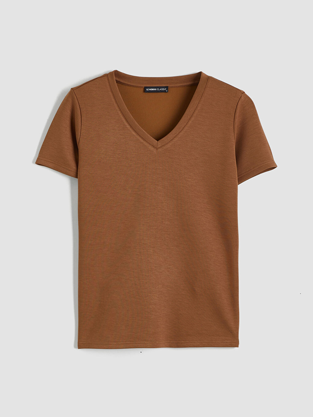 Женская футболка с V-образным вырезом Soft Touch-4