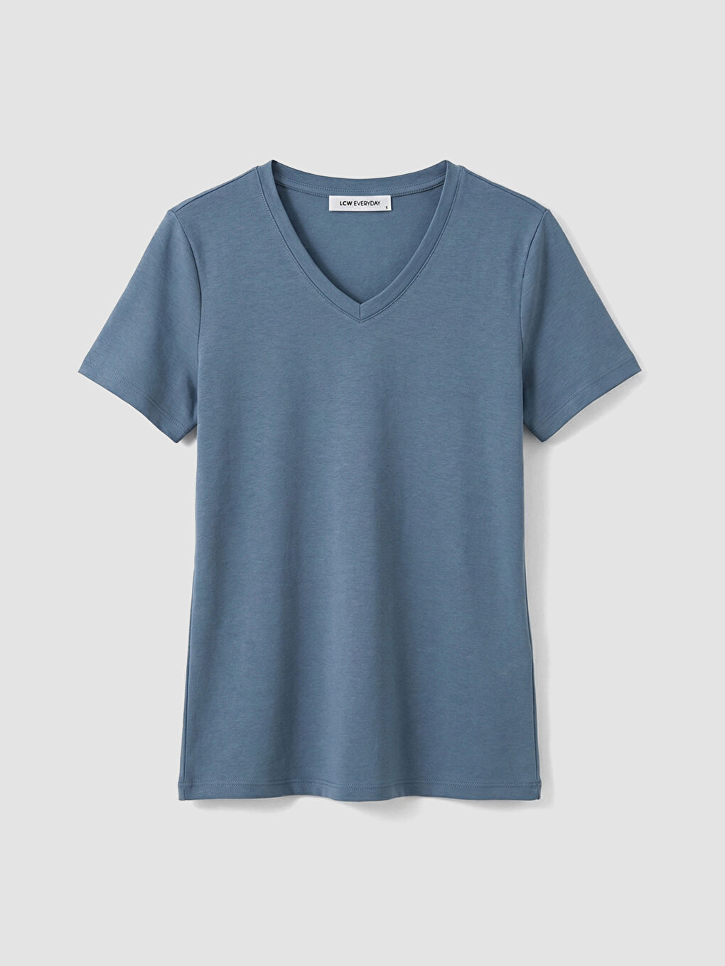 V Neck Soft Touch Women's T-Shirt-6