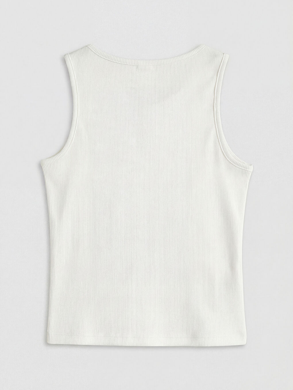 Κορίτσι ΛΕΥΚΟ Αμάνικο μπλουζάκι-1