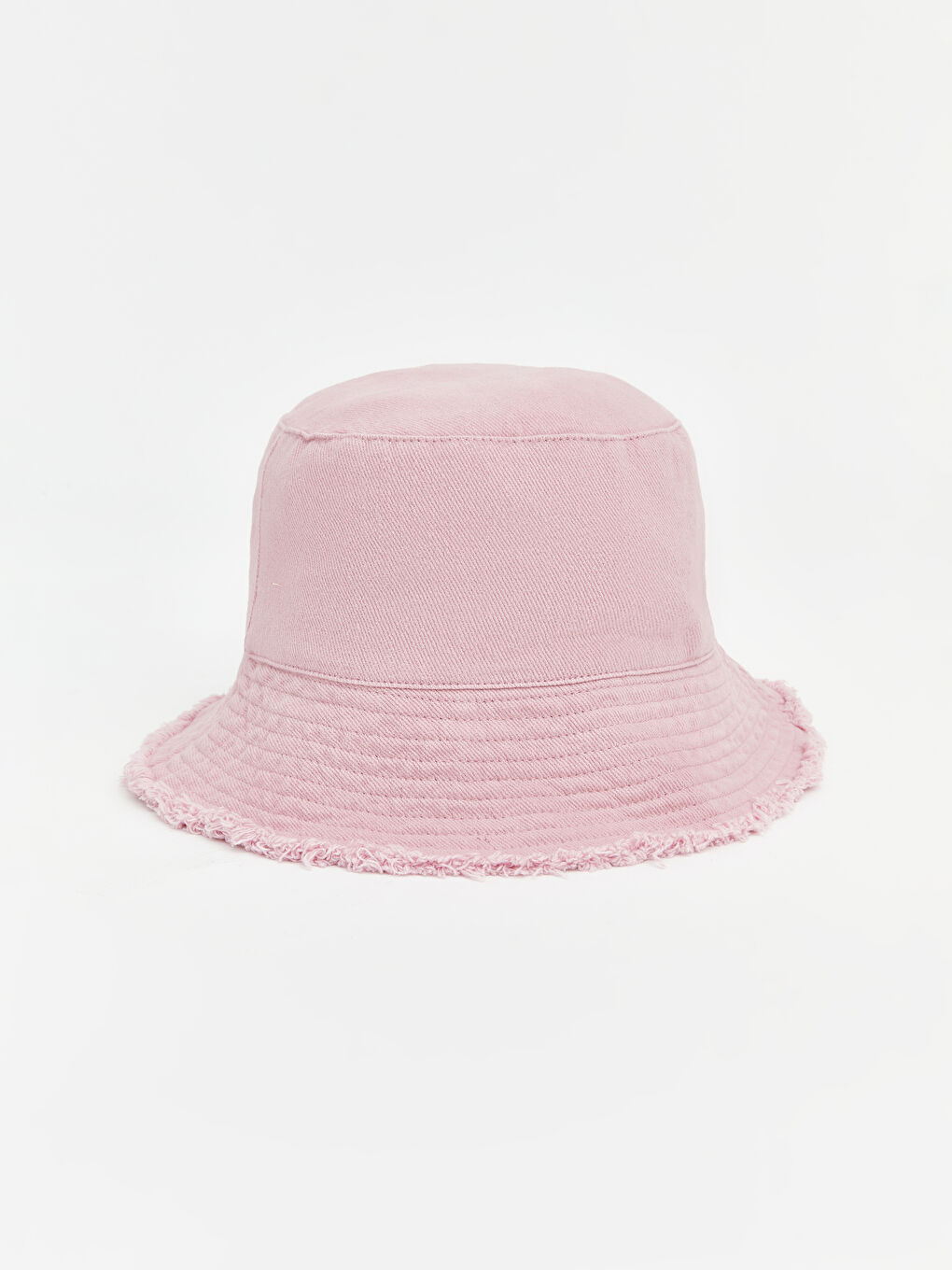 Pembe Kadın Bucket Şapka 