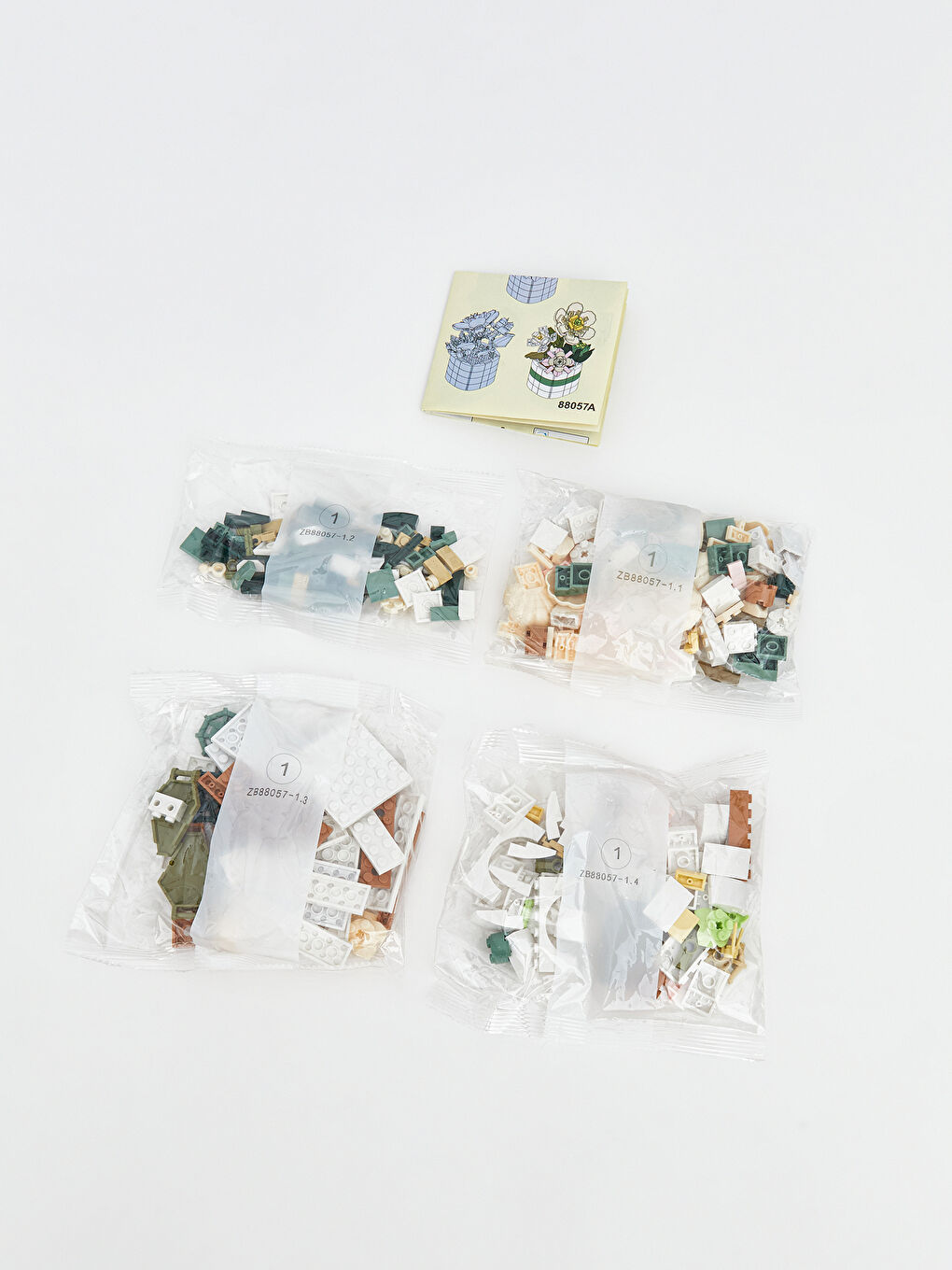 Sukulent Çiçek Modeli Yapım Set -1