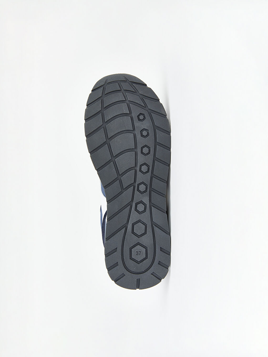 Lacivert Süet Görünümlü Erkek Çocuk Spor Ayakkabı-3