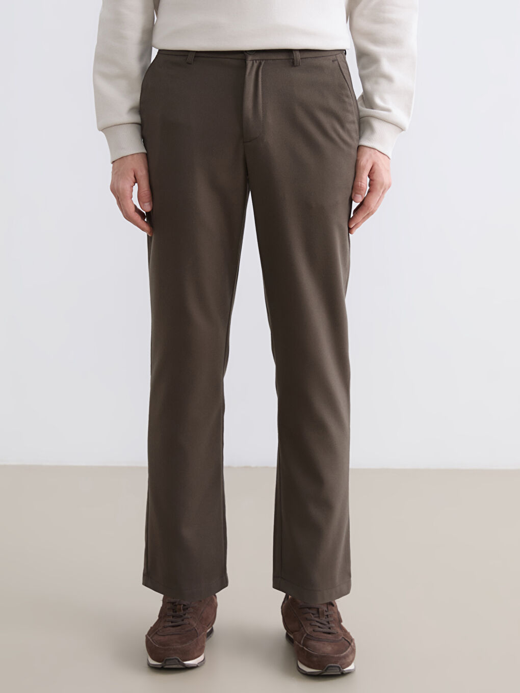 Men's Standard Fit Trousers-3