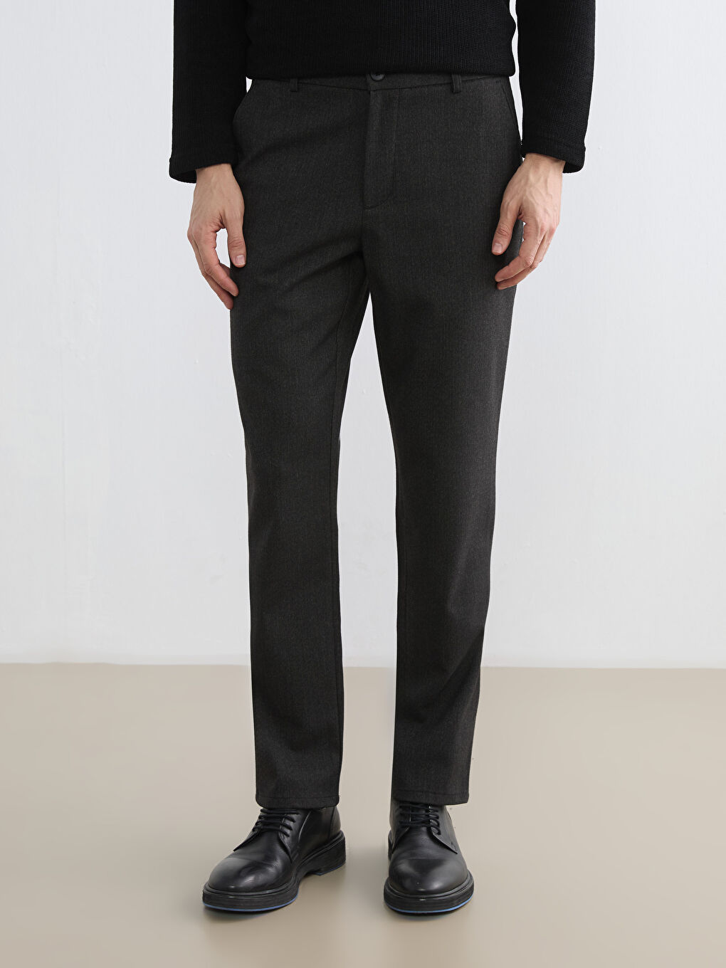 Men's Regular Fit Trousers-1
