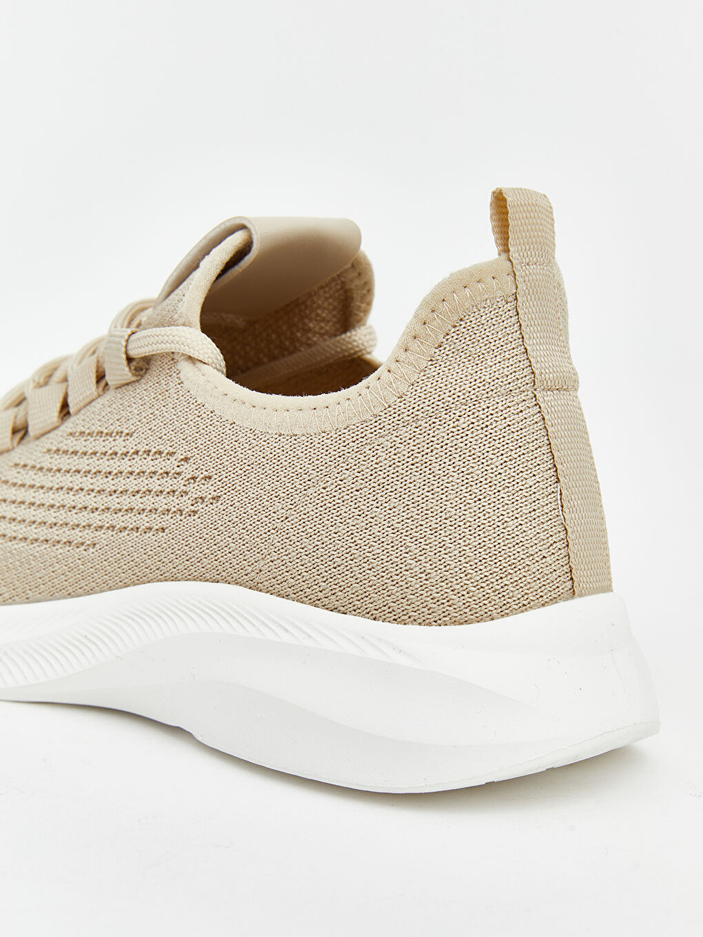 Bej File Detaylı Erkek Çocuk Spor Ayakkabı	-4