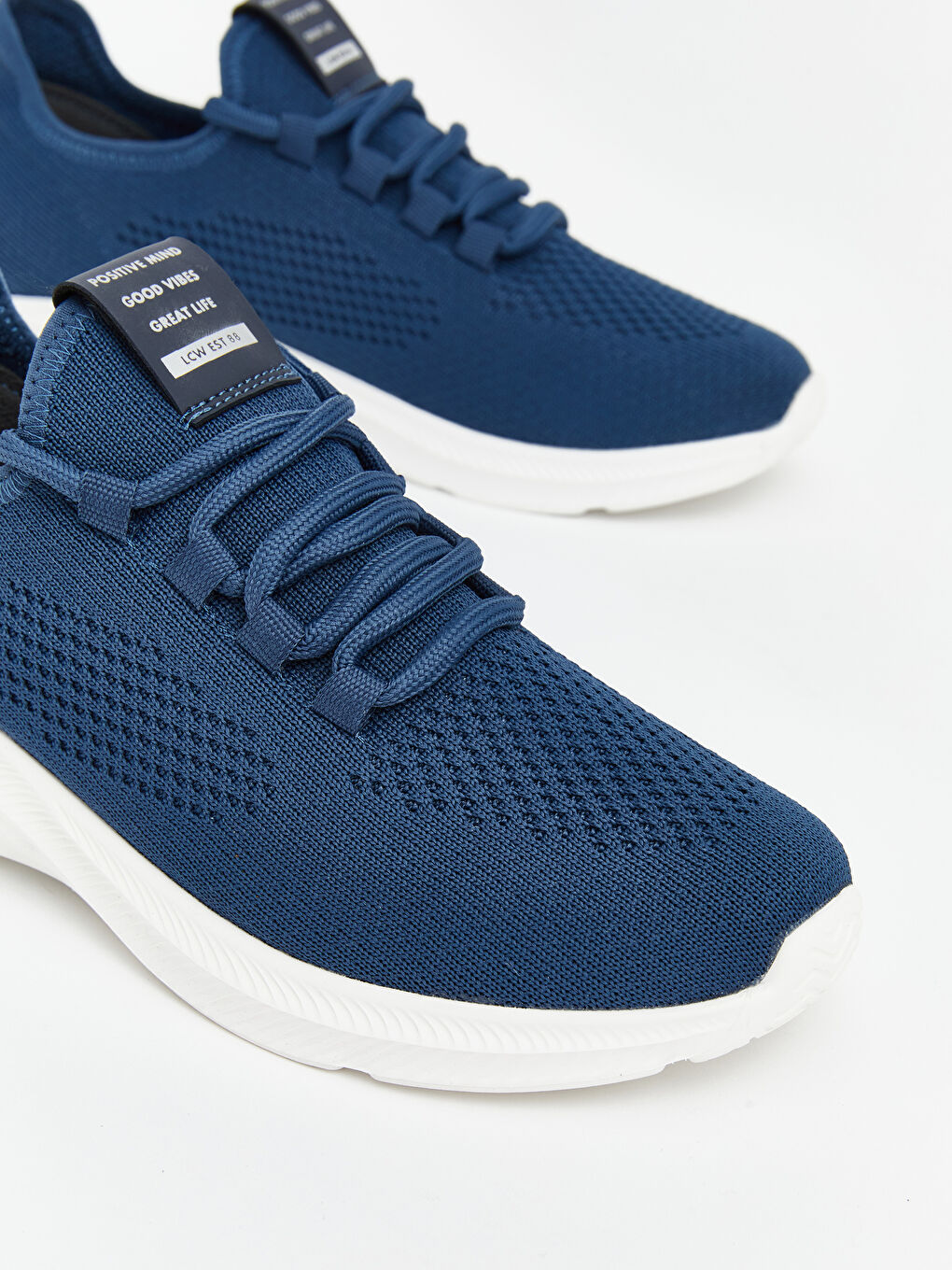 Mavi File Detaylı Erkek Çocuk Spor Ayakkabı-2