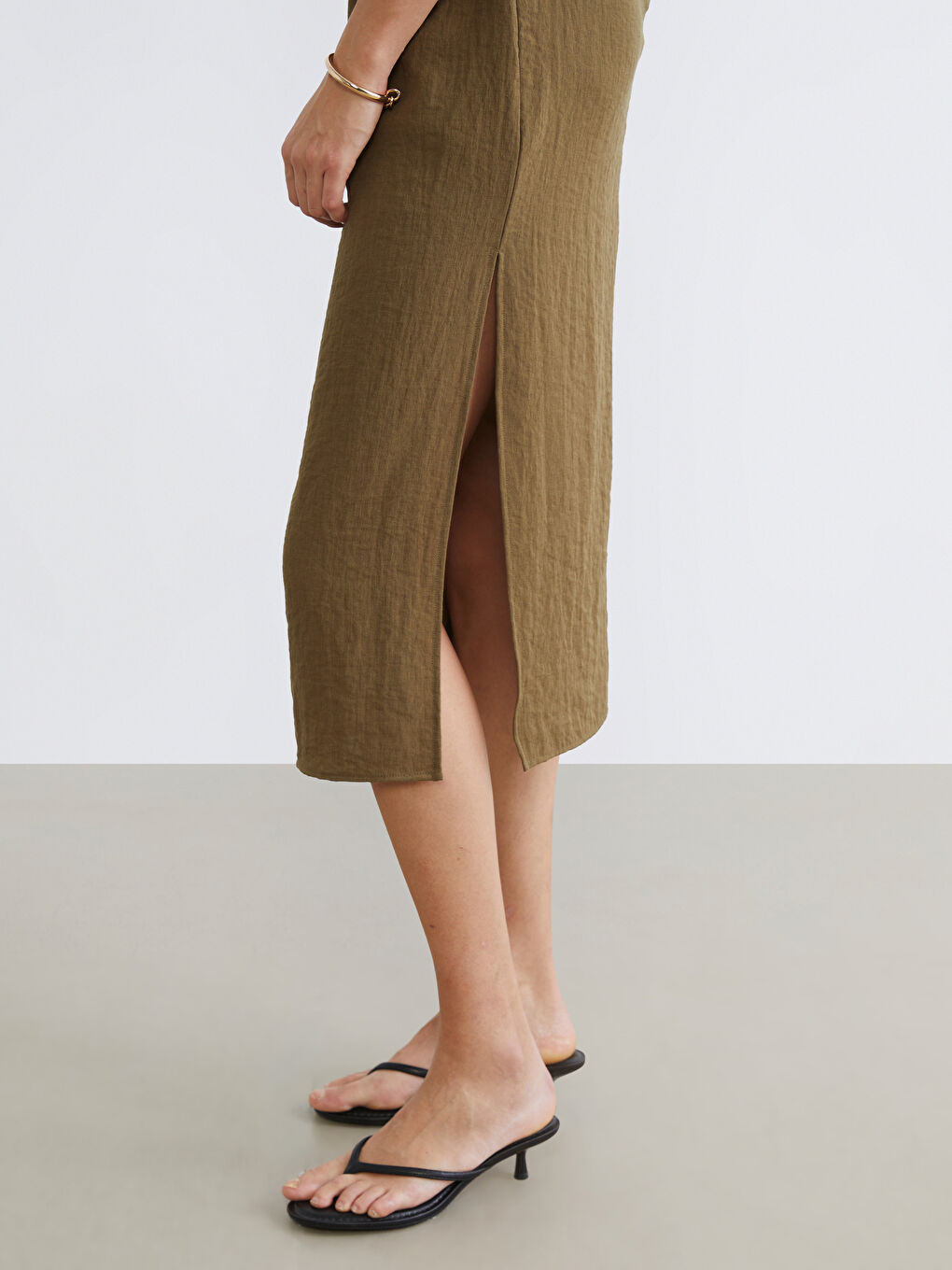 Rochie KAKI Femeie-2