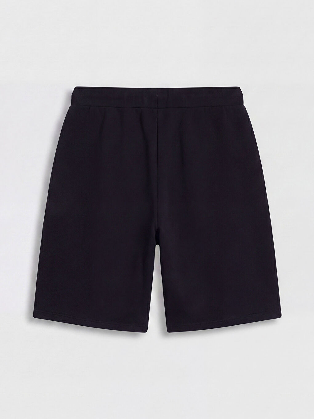 Siyah Beli Lastikli Kız Çocuk Şort-1