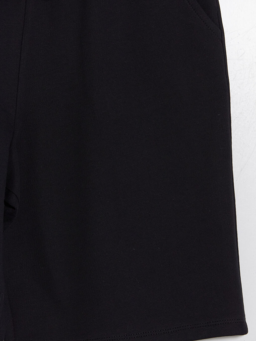 Siyah Beli Lastikli Kız Çocuk Şort-2