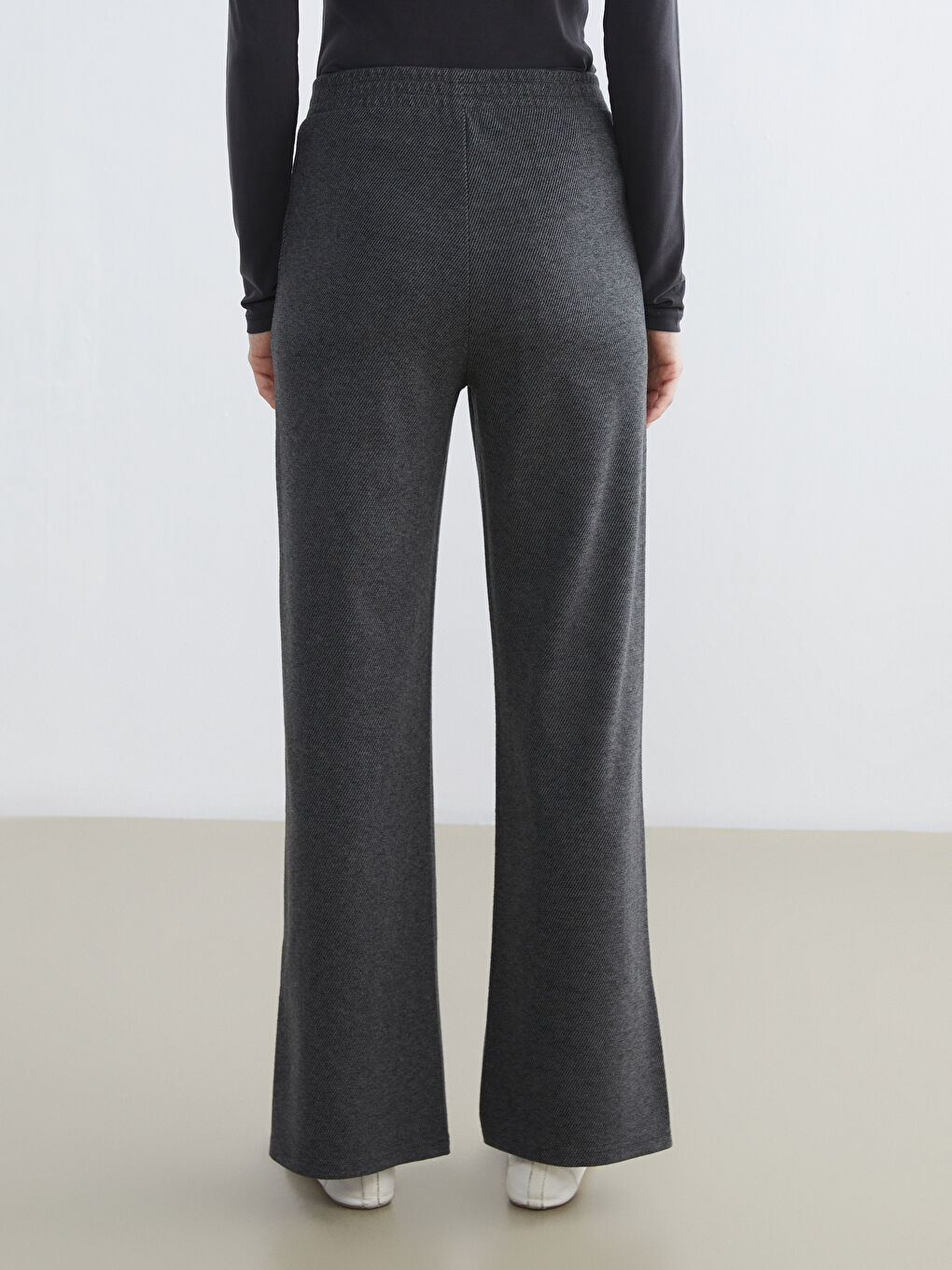 Woman BEIGE Sweatpants-3