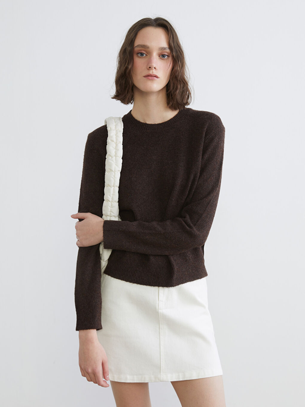 چاکەت قاوه‌یی ژن