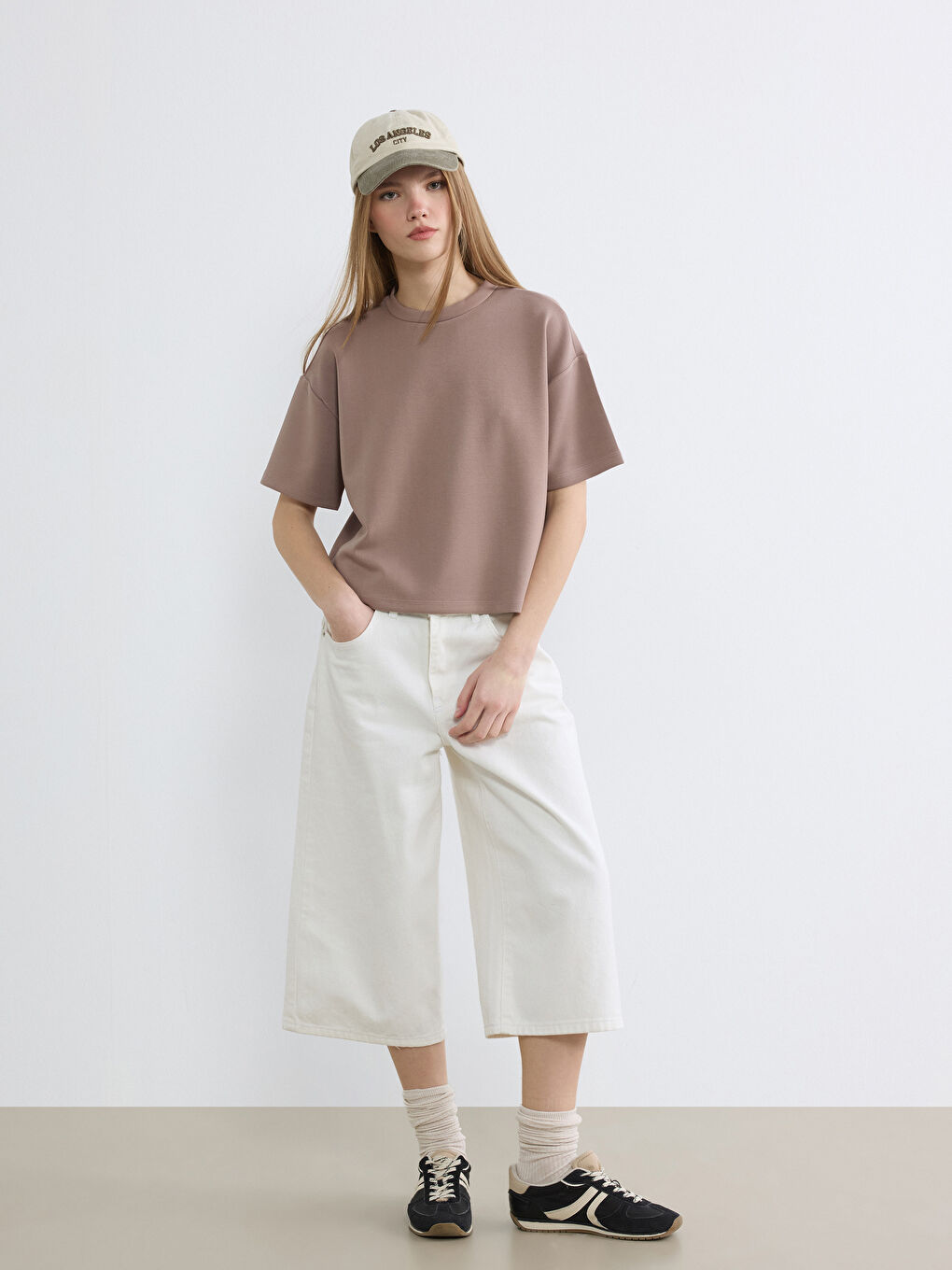 Soft Touch Crew Neck Women's T-Shirt-1