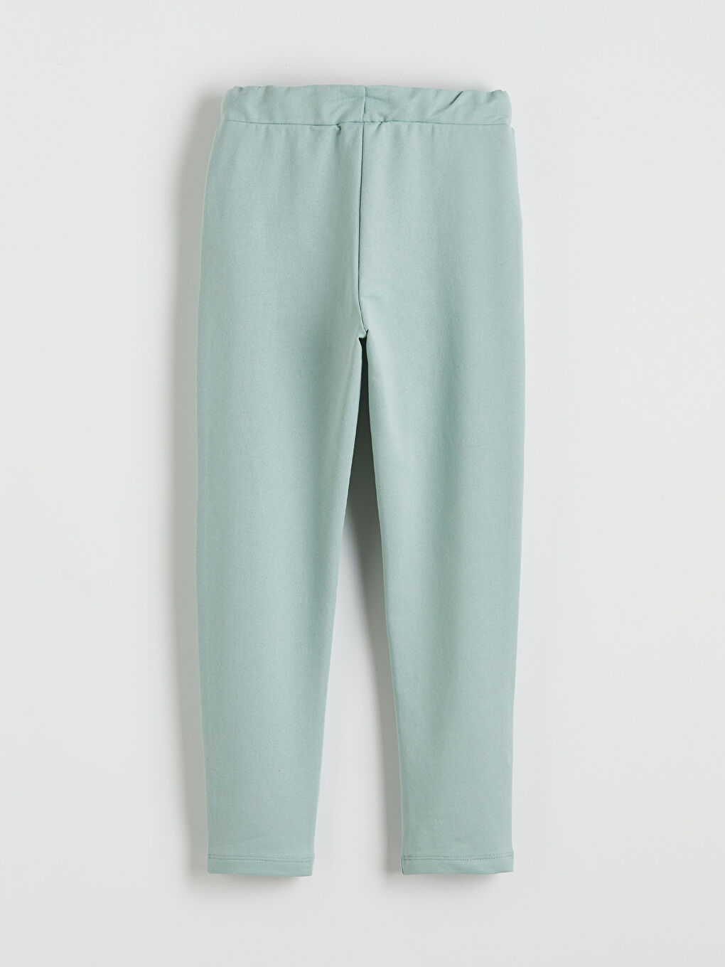 Yeşil Beli Lastikli Kız Çocuk Eşofman Altı-1