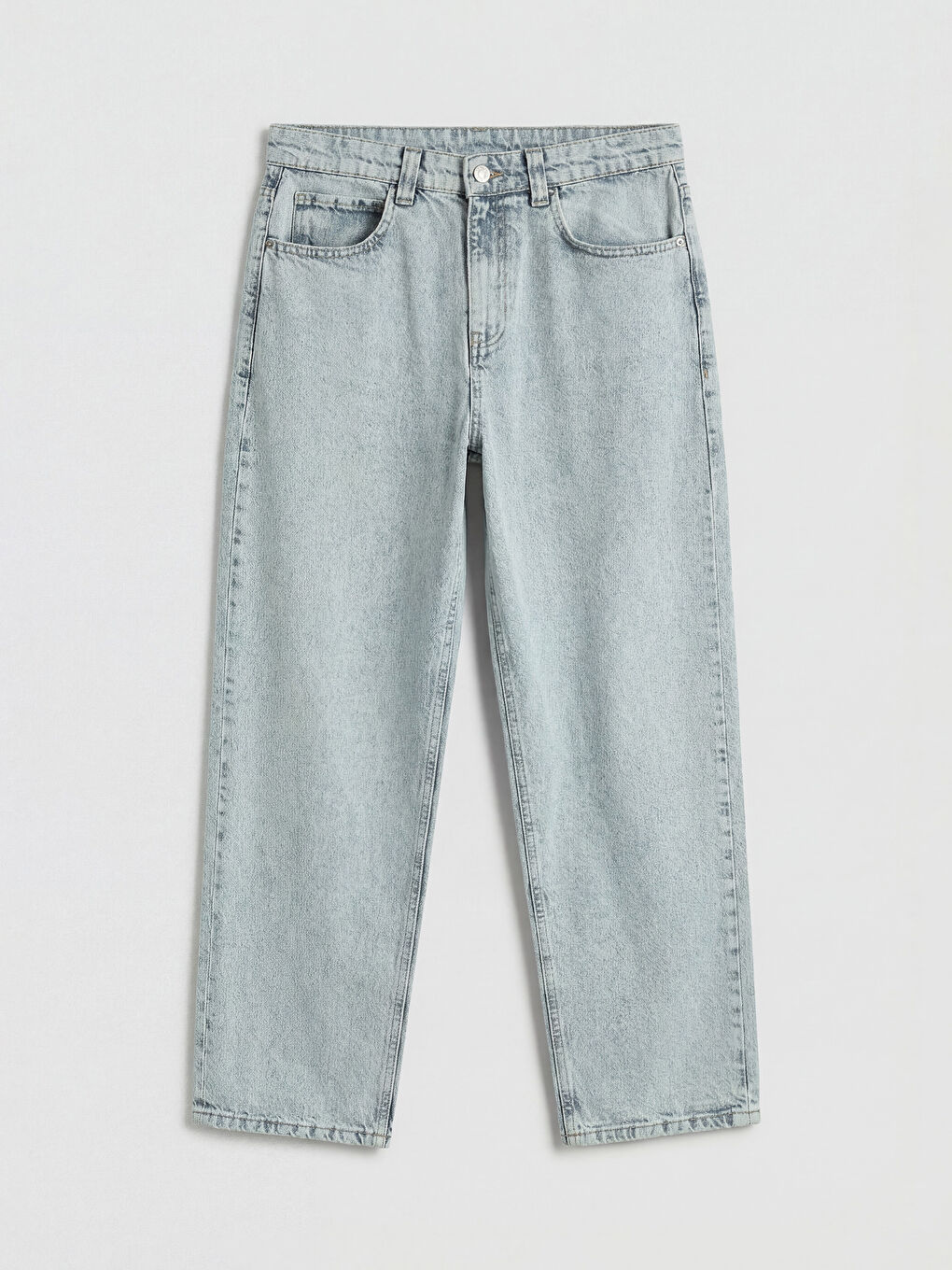 Gri 710 Loose Fit Erkek Jean Pantolon