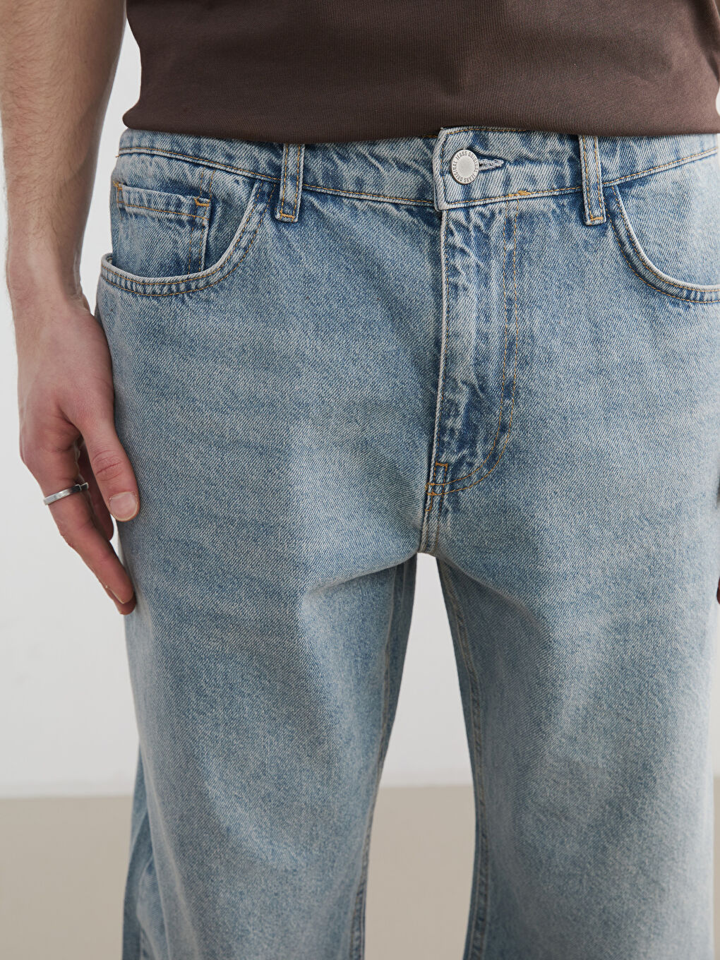 İndigo 779 Regular Fit Erkek Jean Pantolon-5