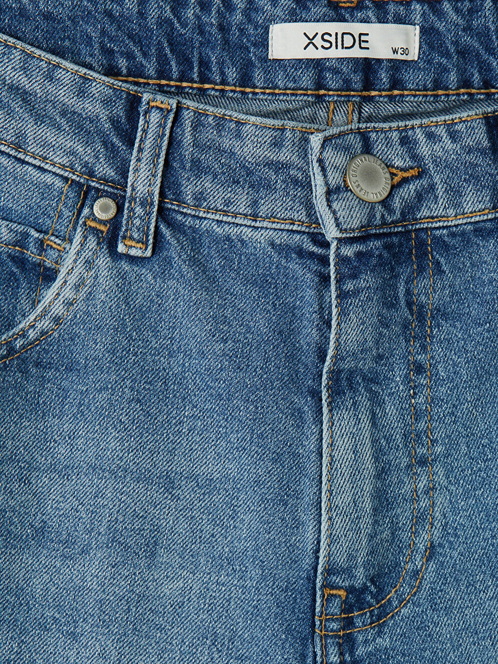 İndigo Baggy Fit Erkek Jean Pantolon-2