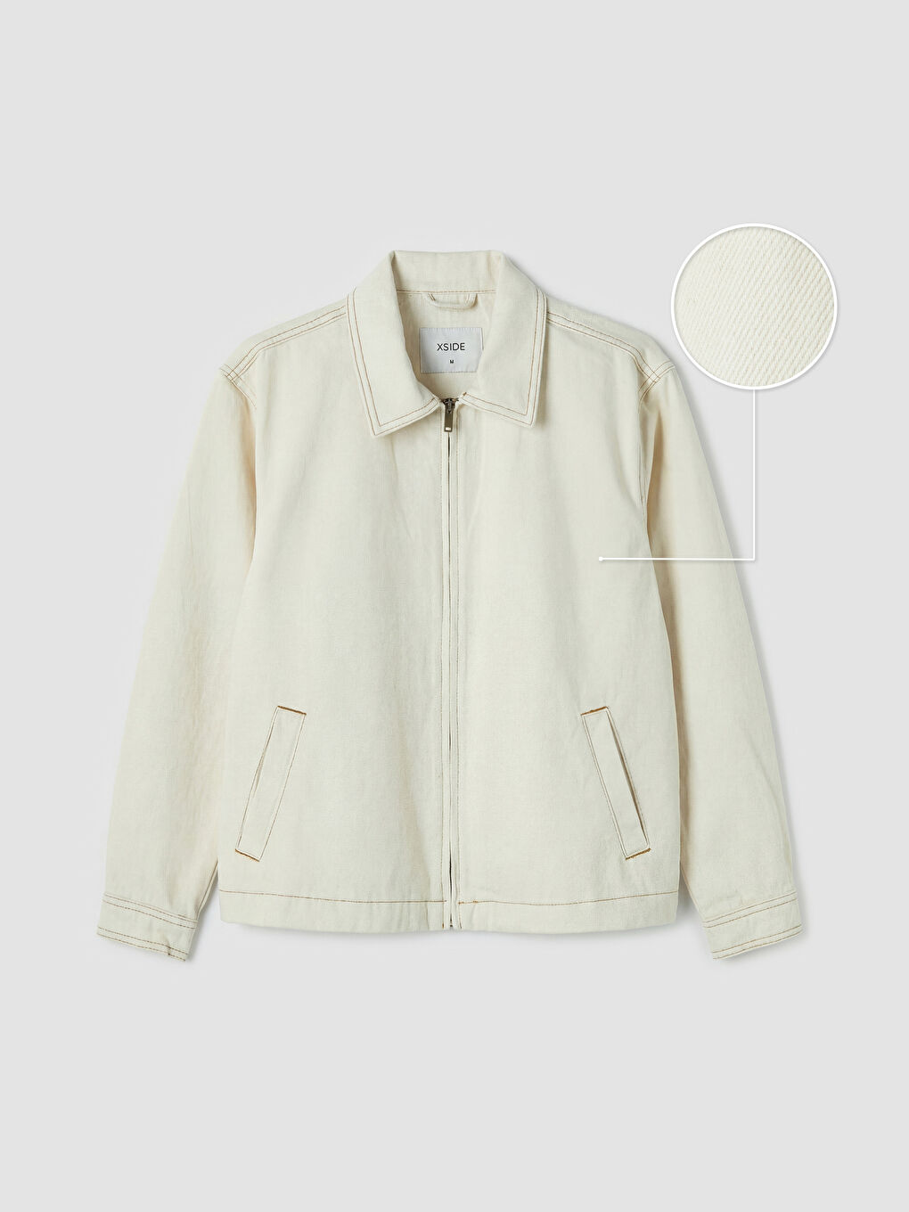 Loose Fit Men's Jean Jacket-4