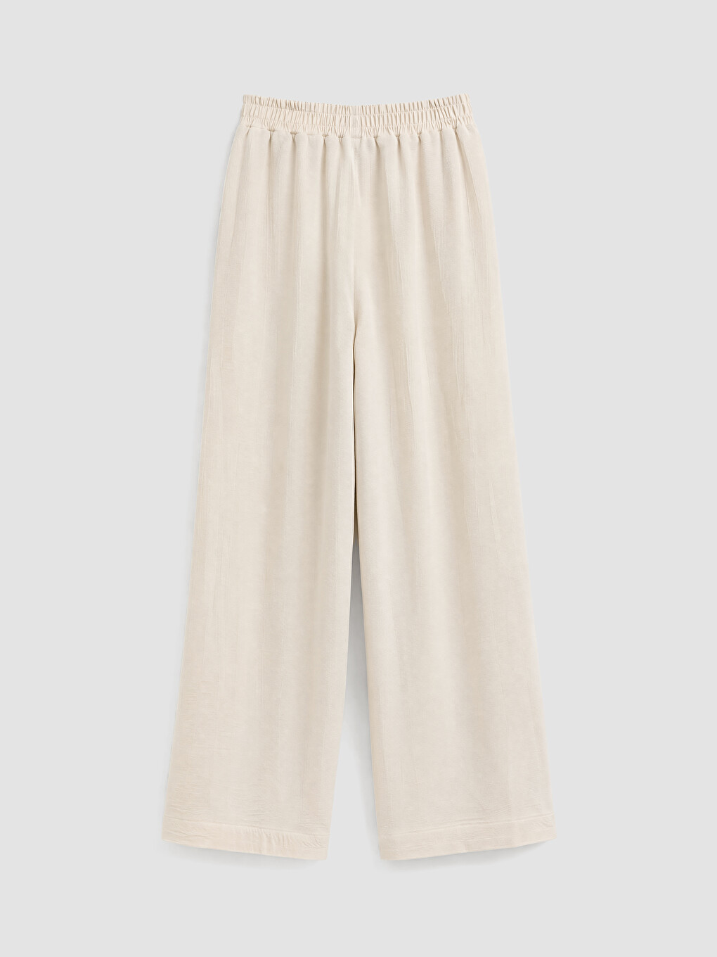 Woman Beige Trousers-1