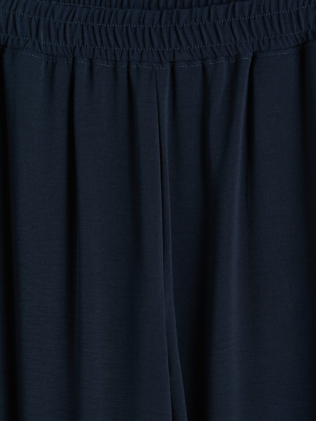 Elastic Waist Loose Fit Women's Trousers-6