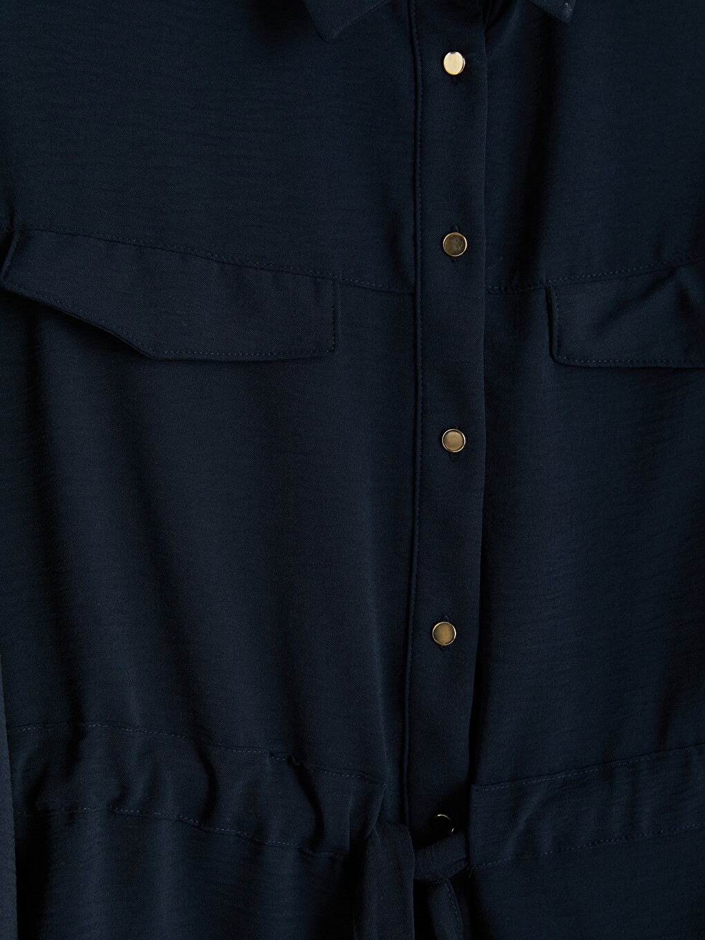 Tie Detail Women's Shirt-5