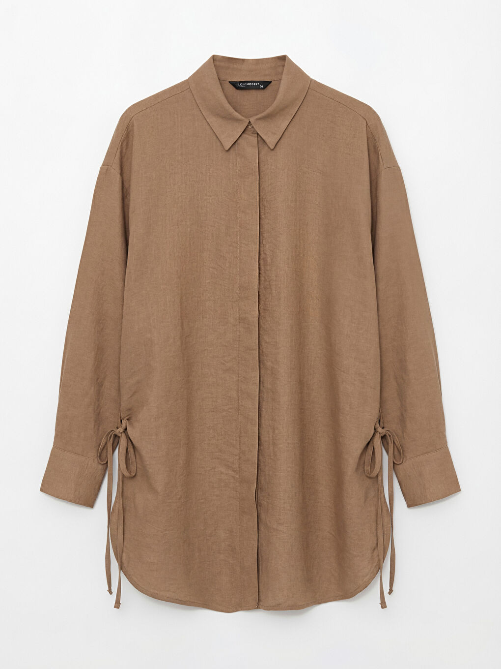 Woman BEIGE Shirt Tunic-4