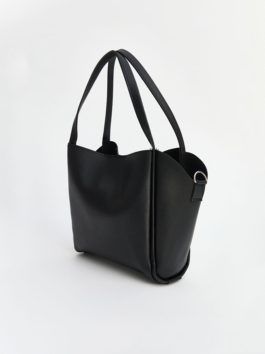 Siyah Çıkarılabilir Askılı Kadın Omuz Çantası-1