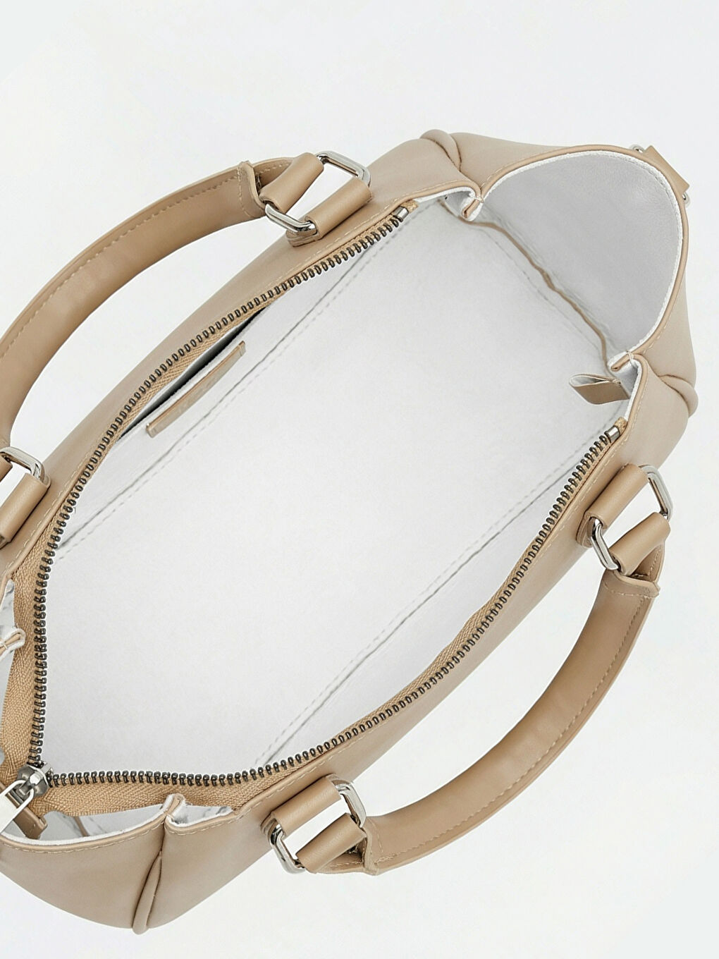 Kahverengi Deri Görünümlü Kadın Omuz Çantası-2