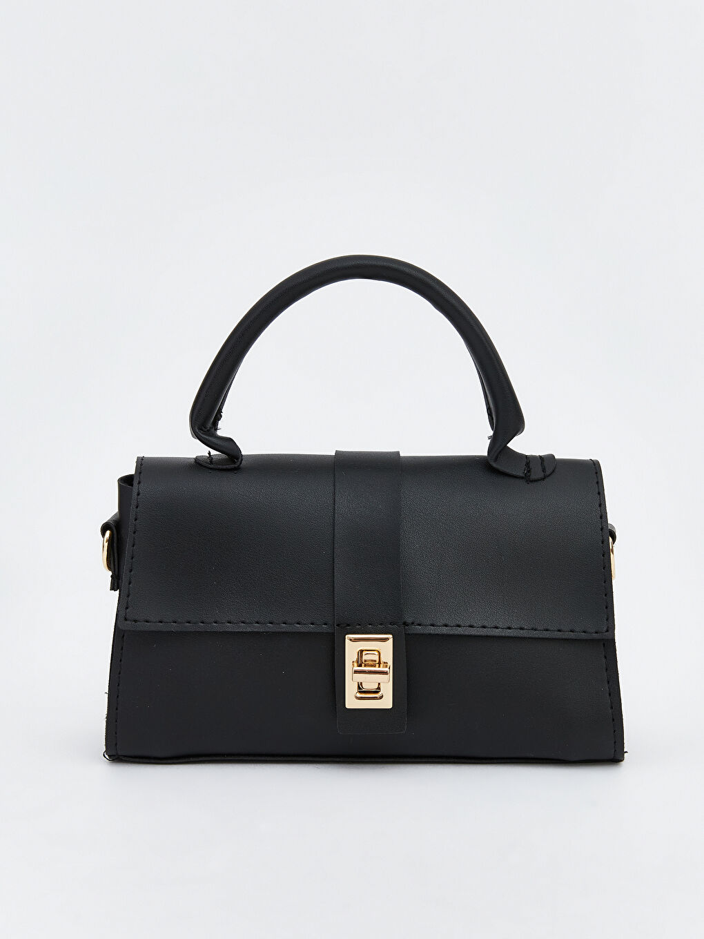 Siyah Çıkarılabilir Askılı Kadın Omuz Çantası