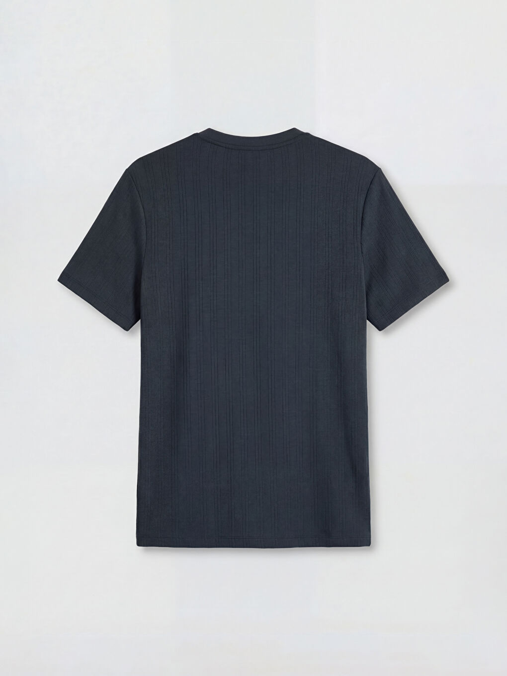 Yeşil Bisiklet Yaka Erkek Tişört-1